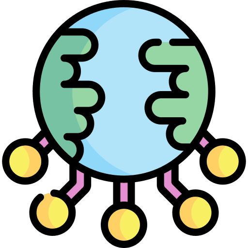 Globalization worldwide global network network icon Globalization worldwide global network network icon