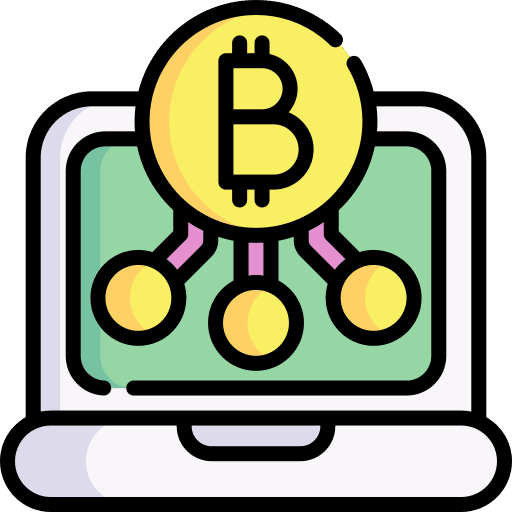 Cryptocurrency business and finance online payment bitcoin icon Cryptocurrency business and finance online payment bitcoin icon