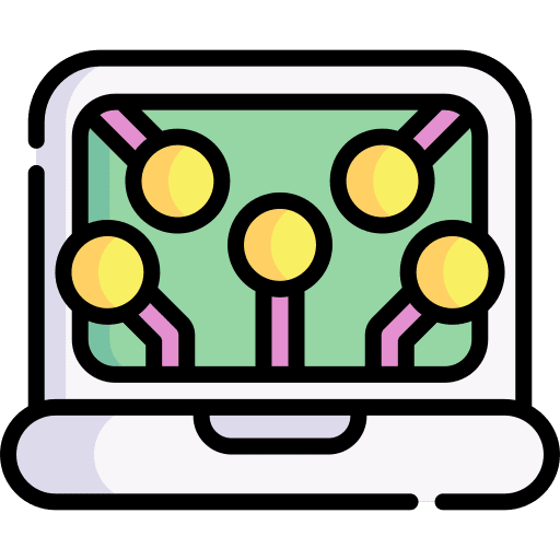 Laptop computer network networking icon Laptop computer network networking icon