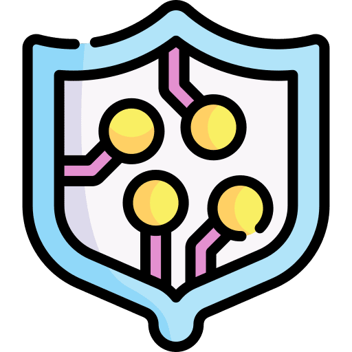 Security online security firewall electronics icon Security online security firewall electronics icon