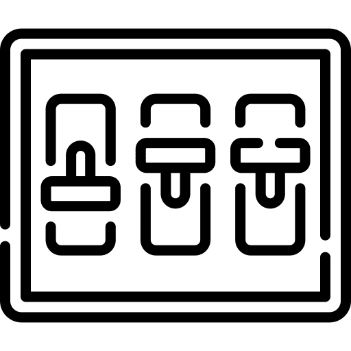 Circuit control circuit panel icon