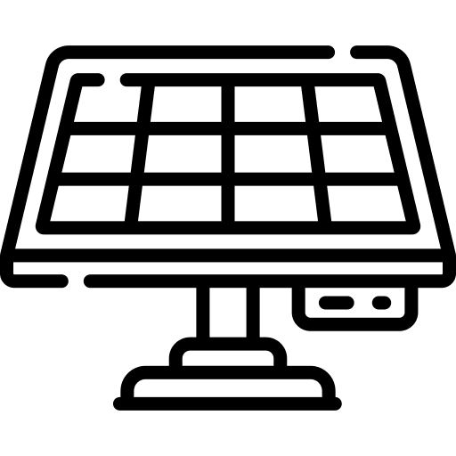 Solar panel solar energy ecology and environment eco icon Solar panel solar energy ecology and environment eco icon