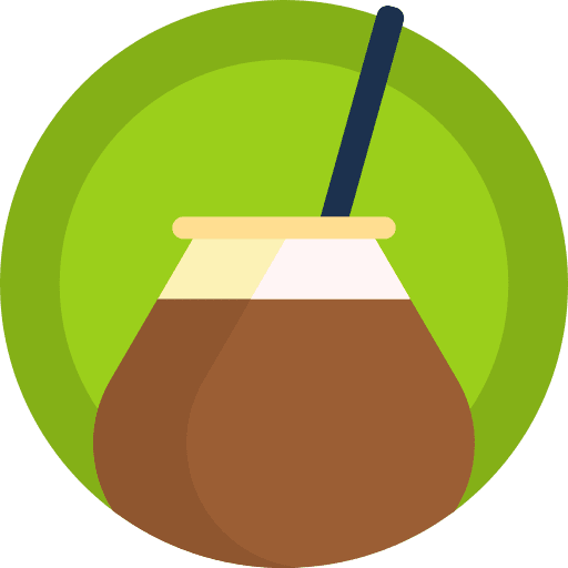 Mate mate natural beverage icon