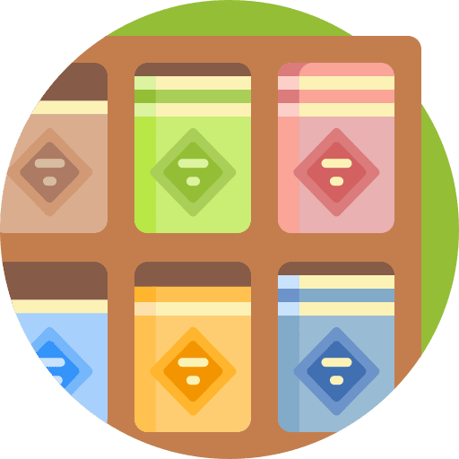 Tea bags tea box food food and restaurant icon