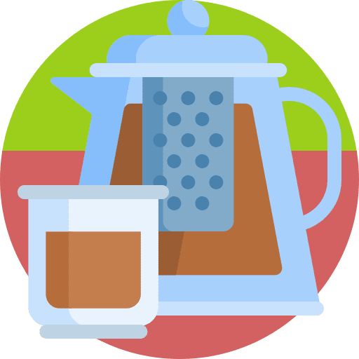 Tea pot tea brewing tea pot icon