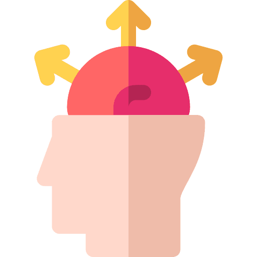Open mind options creative process intellectual icon