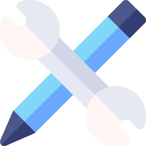 Pencil art and design competence pencil icon