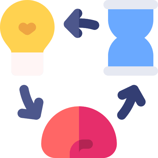 Repeat cycle loop circular arrow icon