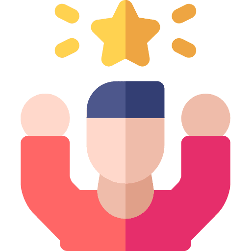 Talent man avatar achievement icon