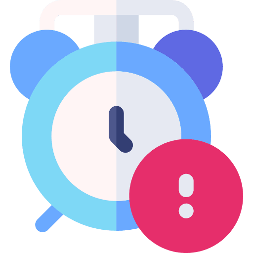 Alarm clock timer alarm time and date icon Alarm clock timer alarm time and date icon