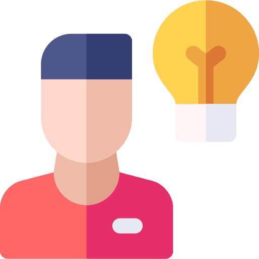 Idea gear creativity creative process icon Idea gear creativity creative process icon