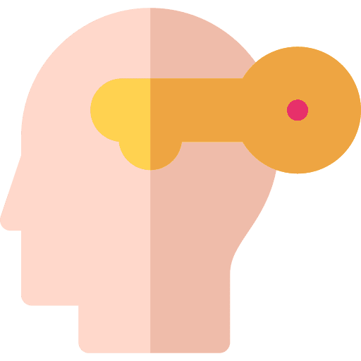 Solution motivation key education icon Solution motivation key education icon