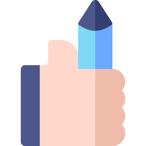 Pencil hand education pencil icon Pencil hand education pencil icon