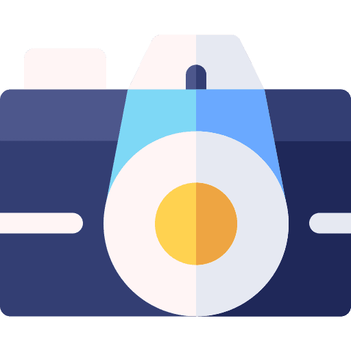 Photo camera electronics technology picture icon Photo camera electronics technology picture icon