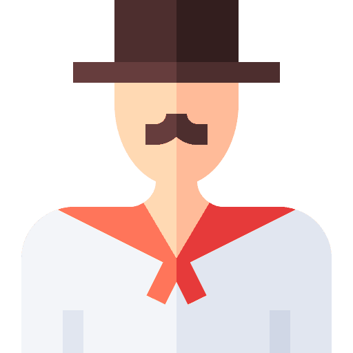 Man cultural argentinian caucasian icon Man cultural argentinian caucasian icon