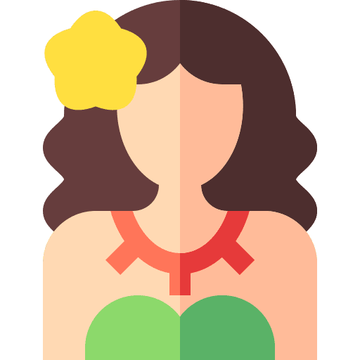Woman avatar curly hair cultural icon Woman avatar curly hair cultural icon