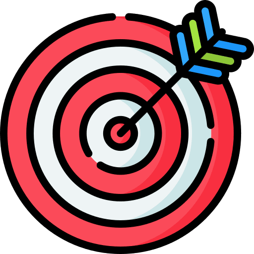 Accuracy arrow business and finance aim icon