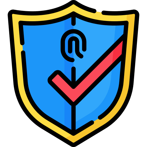 Authenticity authenticity security protection icon