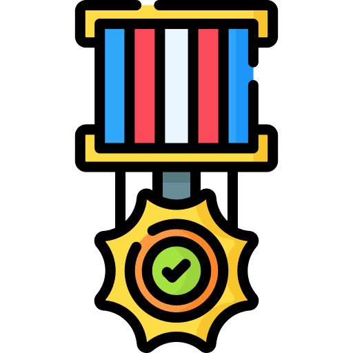 Honor emblem winner insignia icon