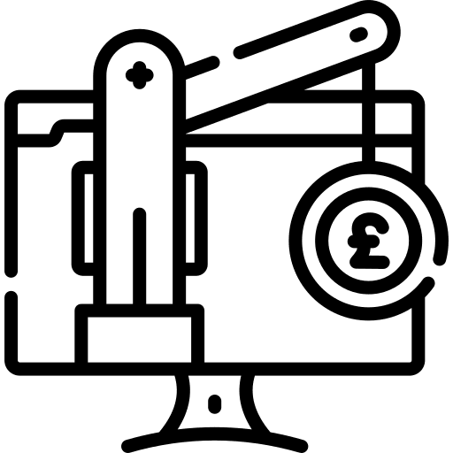 Automation automation digital economy business and finance icon Automation automation digital economy business and finance icon