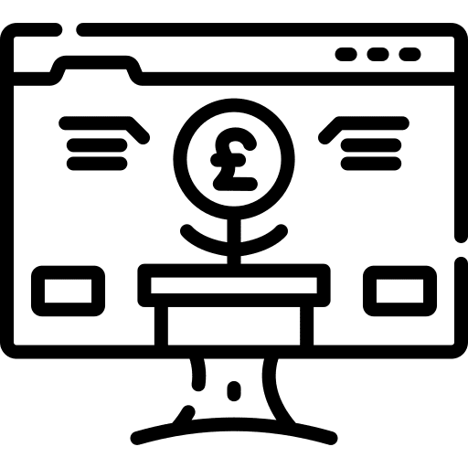 Investment investment invest monitor icon Investment investment invest monitor icon