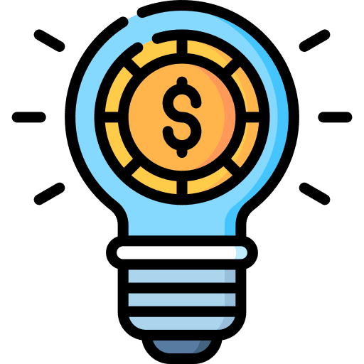 Idea creativity business and finance innovation icon Idea creativity business and finance innovation icon