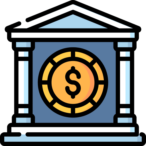 Bank savings bank money icon Bank savings bank money icon