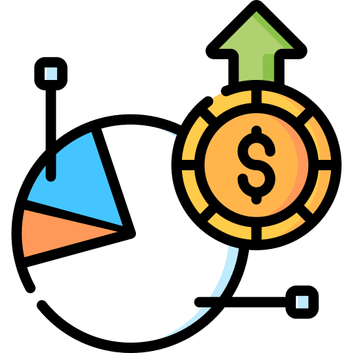 Profit pie chart profit graphic icon Profit pie chart profit graphic icon