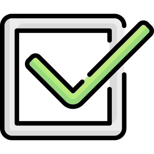 Checkmark check mark haken ok icon