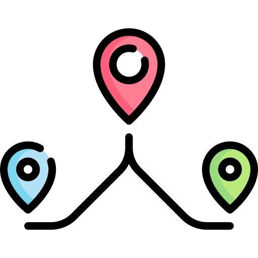 Pins gis map map point icon