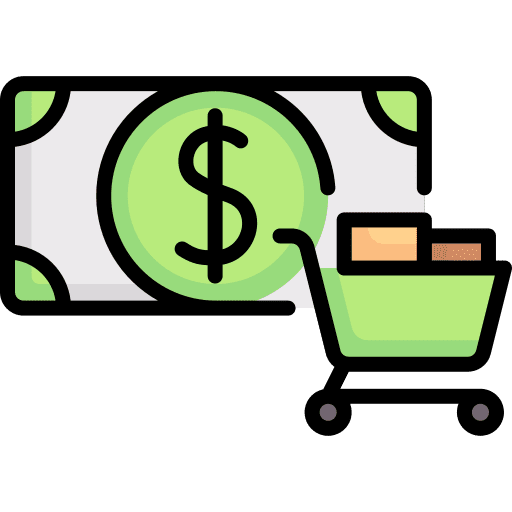 Purchase business and finance pay buy icon Purchase business and finance pay buy icon