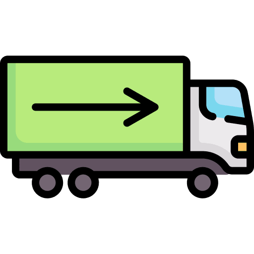 Truck delivery deliver cargo truck icon