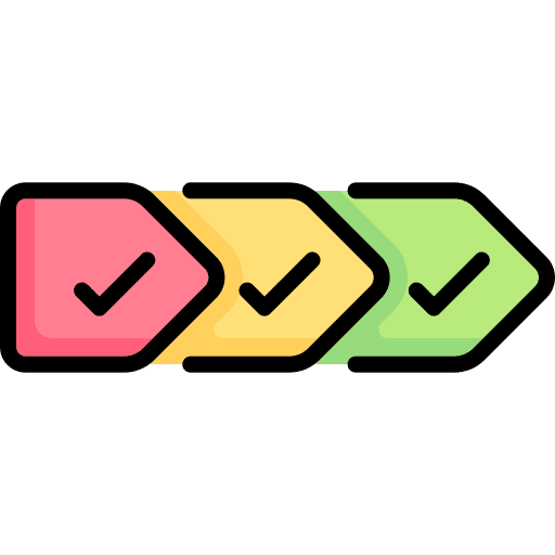 Value chain industrial cost value chain icon