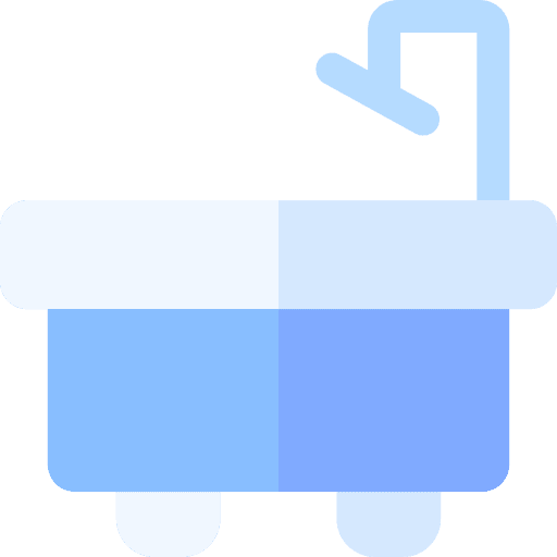 Bathtub hygiene bathroom clean icon