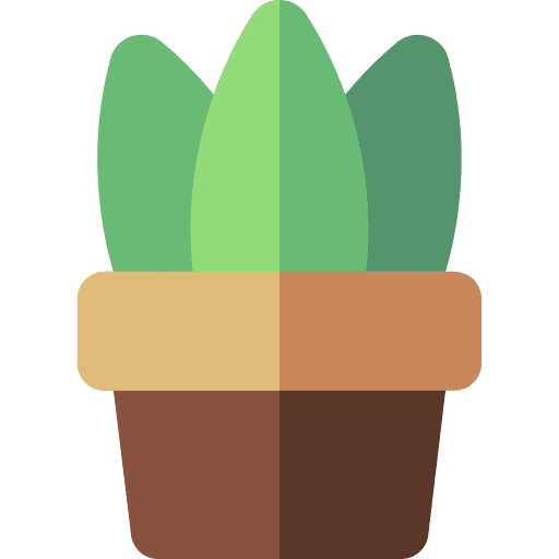 Plant pot pot garden botanic icon