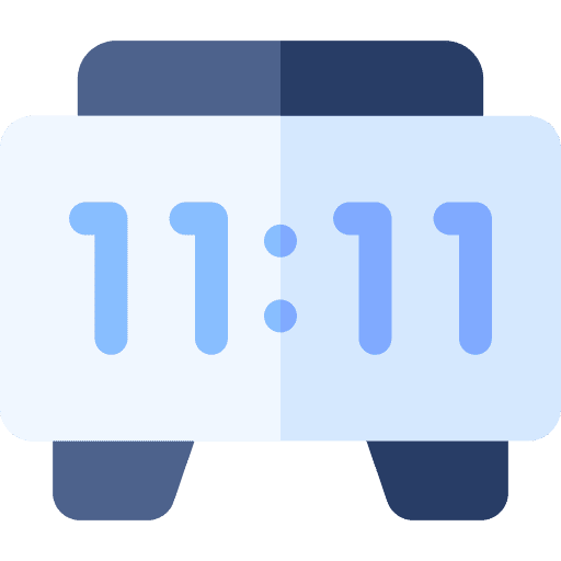 Alarm clock time and date time midnight icon Alarm clock time and date time midnight icon