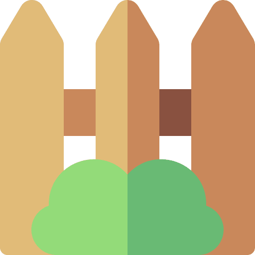 Fence growing plant fence garden icon Fence growing plant fence garden icon