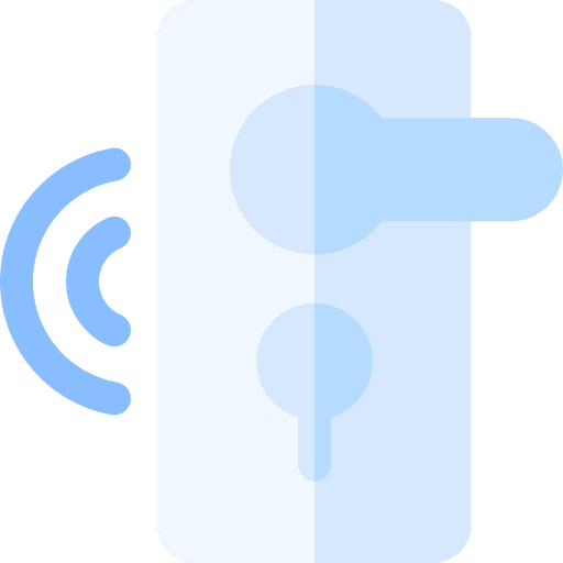 Smart lock wifi technology locked icon Smart lock wifi technology locked icon