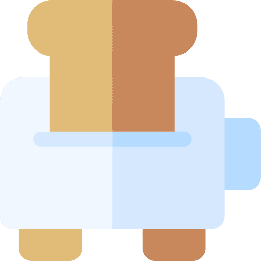 Toaster food and restaurant equipment breakfast icon Toaster food and restaurant equipment breakfast icon