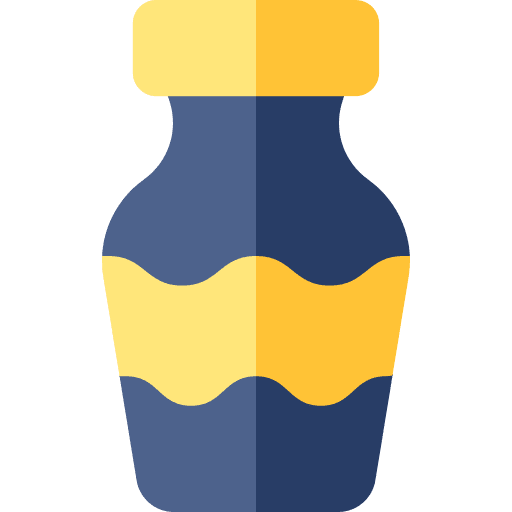 Vase jar art and design vase icon Vase jar art and design vase icon