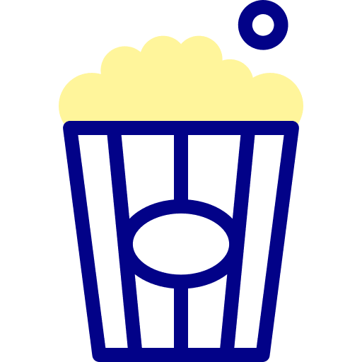 Popcorn pop corn entertainment popcorn icon