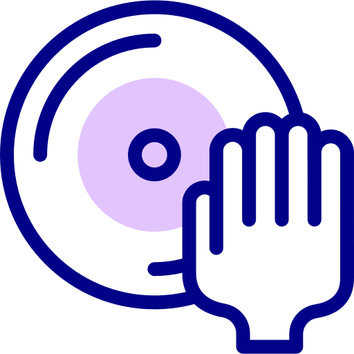 Dj music party musical icon Dj music party musical icon