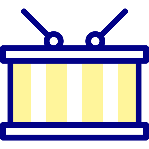 Drum percussion instrument instrument drumstick icon Drum percussion instrument instrument drumstick icon