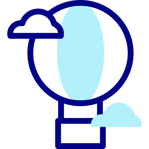 Hot air balloon flight transport hot air balloon icon Hot air balloon flight transport hot air balloon icon