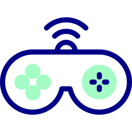 Joystick gamepad technology gaming icon Joystick gamepad technology gaming icon
