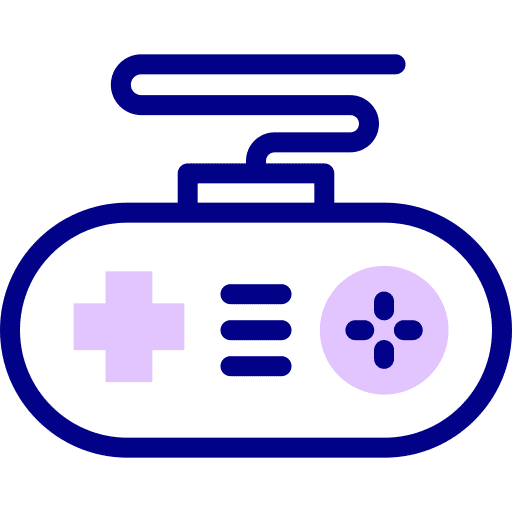 Joystick gaming multimedia technology icon Joystick gaming multimedia technology icon