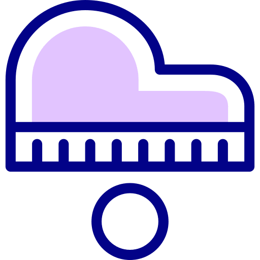 Piano music and multimedia piano musical instrument icon Piano music and multimedia piano musical instrument icon