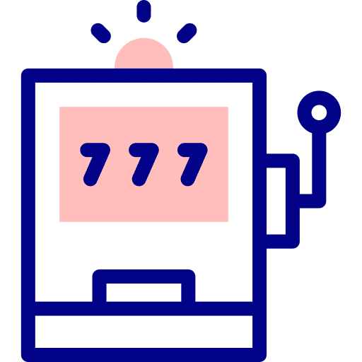 Slot machine gaming 777 casino icon Slot machine gaming 777 casino icon