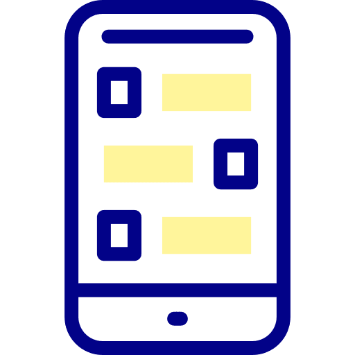 Smartphone team work chat group chat icon Smartphone team work chat group chat icon