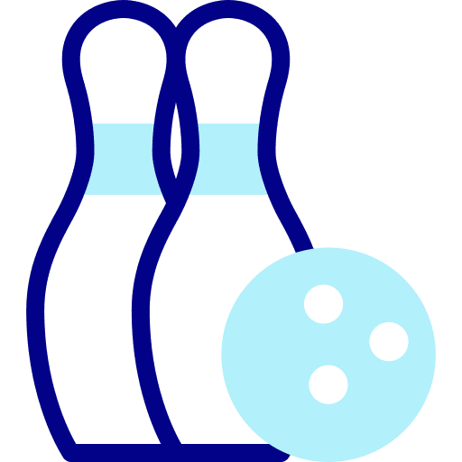 Bowling ball bowling fun icon Bowling ball bowling fun icon